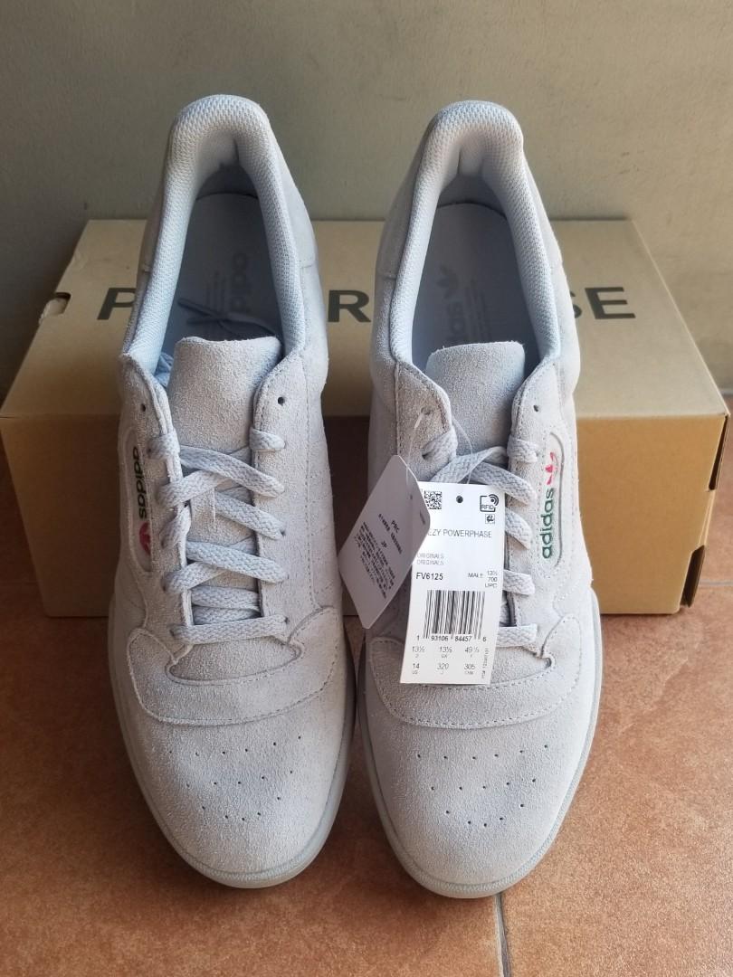 Adidas Yeezy Powerphase Grey Men's US 14 (Category: Sneakers) located in Pasig City. Submitted by powerly75 (Listing ID 271377573, Image 1). Description: Authentic Brand new never worn Tags still attached Box no damage.