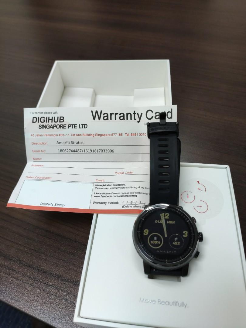 amazfit stratos facebook