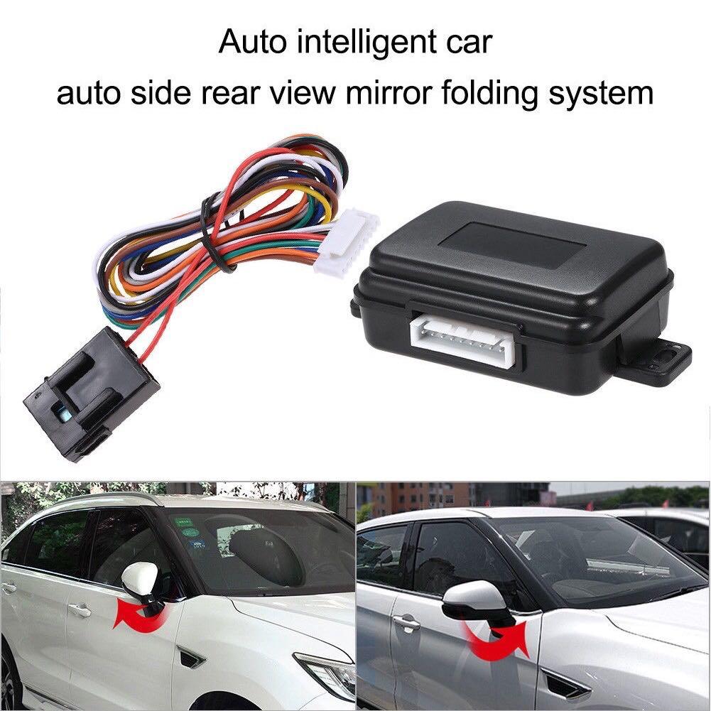 Auto Fold Flip Side Mirror Univesal Cermin Lipat Sendiri Bila Switch On Off Remote Kereta Auto Accessories On Carousell