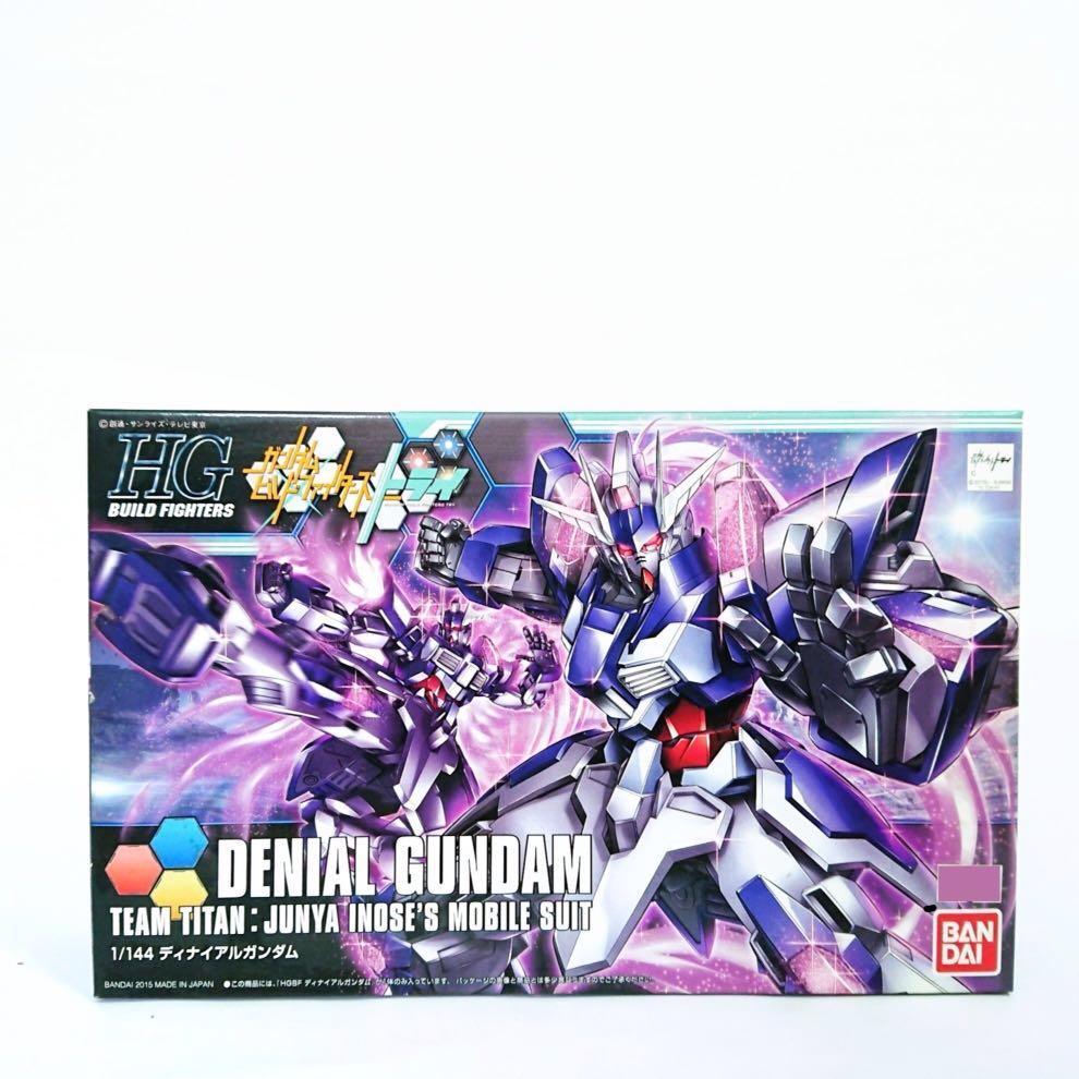 Bandai Gundam Build Fighters Try Hgbf 037 Denial Gundam 1144 Model