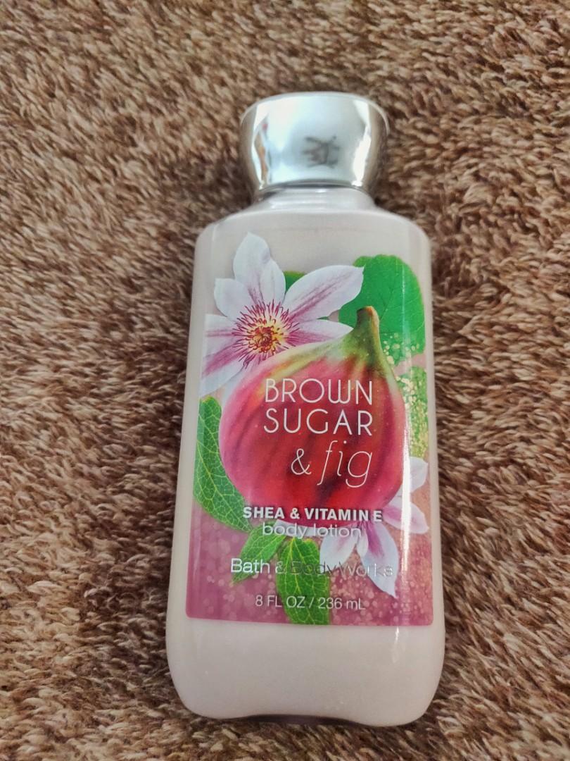 Bath & Body Works Brown Sugar and Fig Set, Beauty & Personal Care
