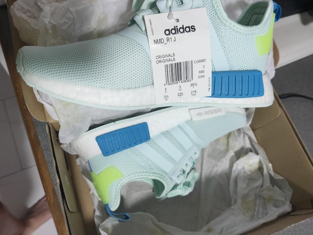 adidas nmd junior size