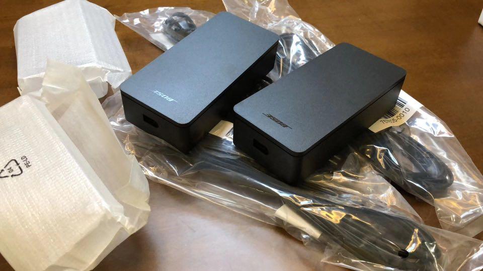 Bose wireless receivers for top rear speakers