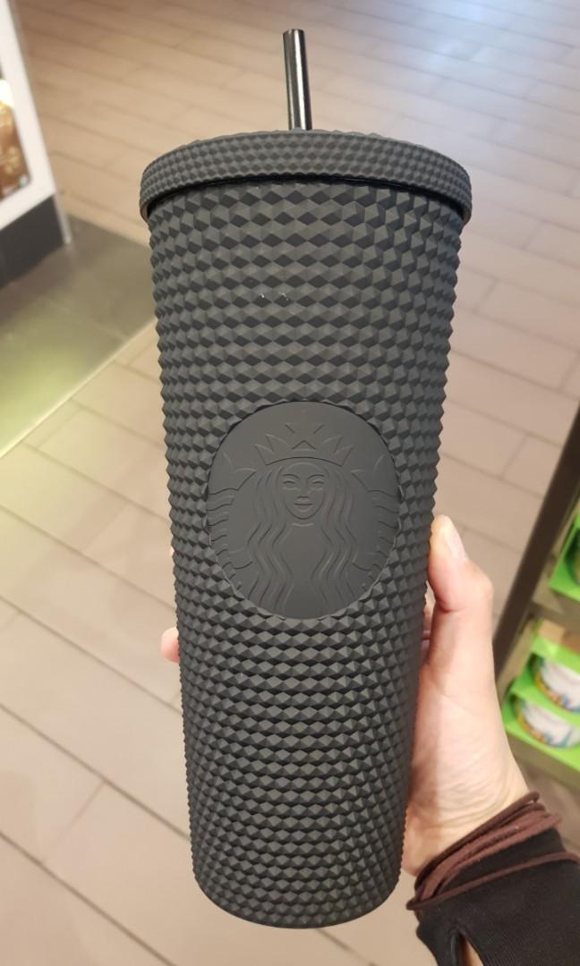 Starbucks matte black studded tumbler 2021 clearance