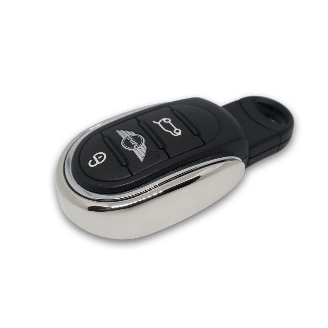 Chrome Alloy Metal Key Fob Case For Mini Cooper F54 F55