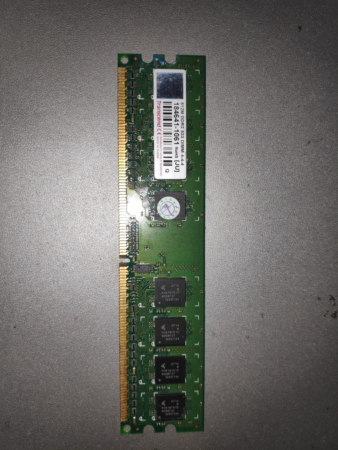 DDR2 RAM DIMM (Category: Everything Else Others) located in Pasay City. Submitted by kharl18 (Listing ID 271443372, Image 3). Description: For sale Models: Transcend 512M 533 - P100 HP 1Gb 667 - P150 Kingston 2gb 667 - P250 Interested message me here/ Cell: 0-9-5-0-3-9-5-8-8-7-3 No to Bogus! Click my name for more listed items for sale #januarywanted.