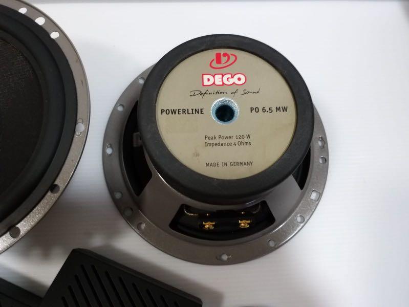 DEGO powerline PO6.5MW Germany Speaker Car Radio and Audio System