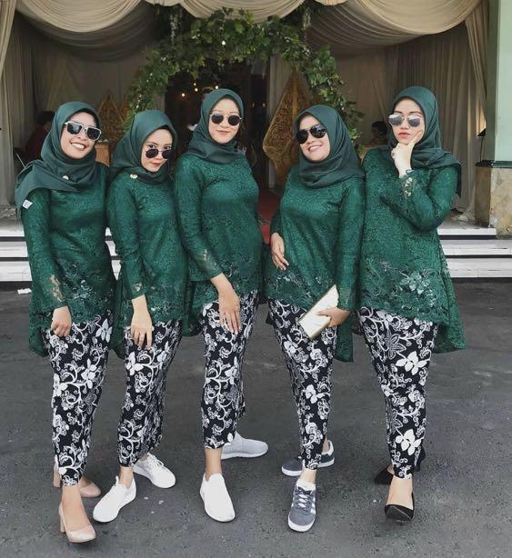 Batik sales bridesmaid dresses