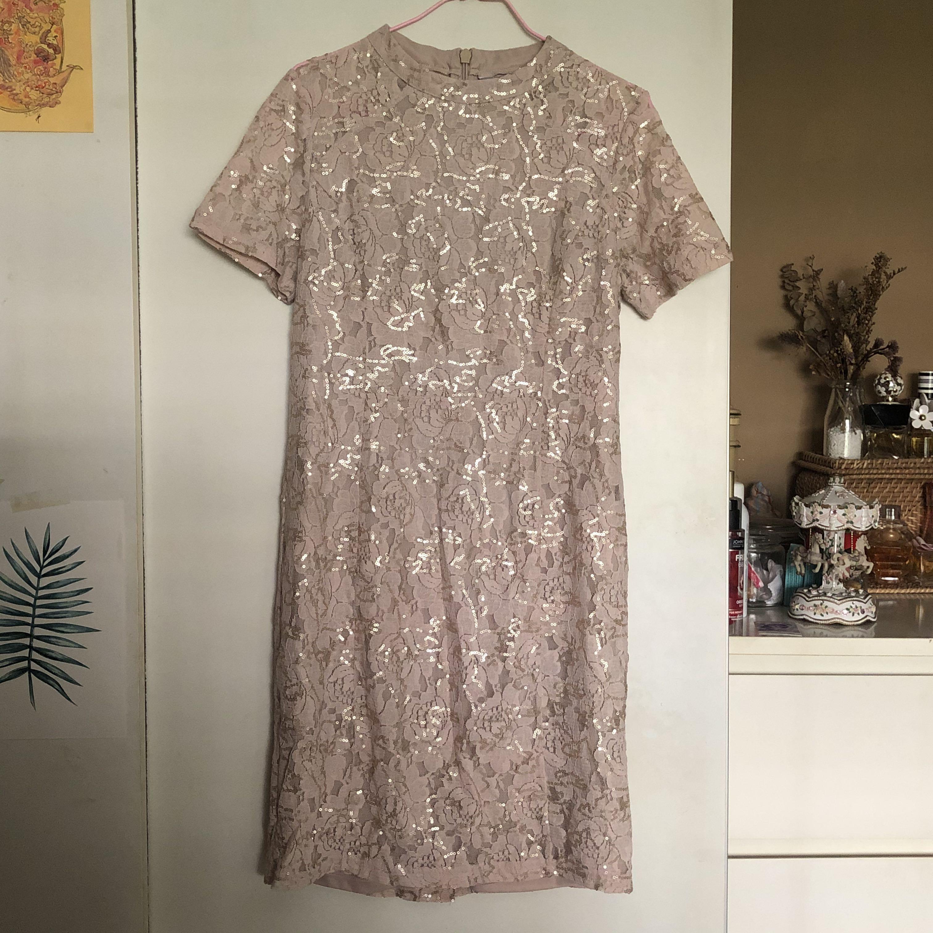 dorothy perkins sequin shift dress