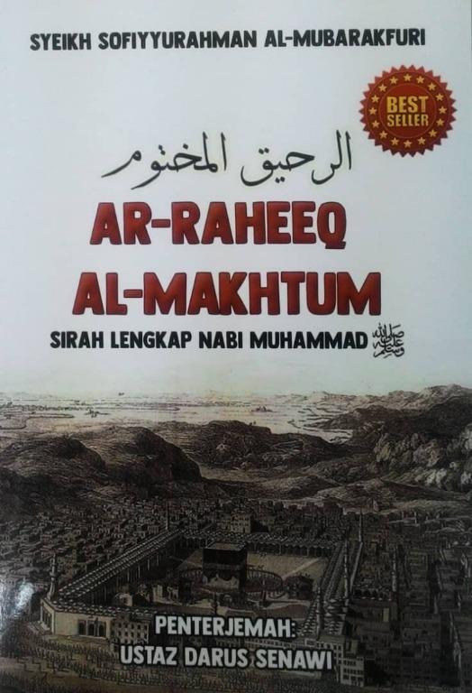 Free Shipping Ar Raheeq Al Makhtum Sirah Lengkap Nabi Muhammad S A W Textbooks On Carousell