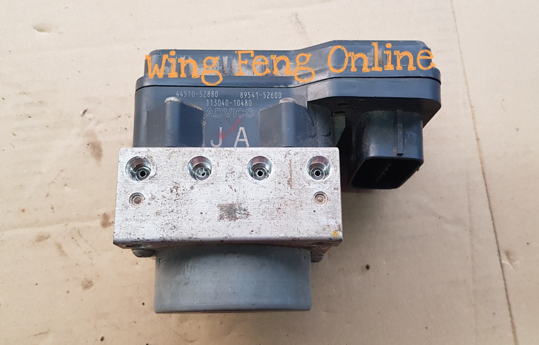 Genuine Toyota Yaris Vios NCP93 ABS Actuator Brake Pump, Auto