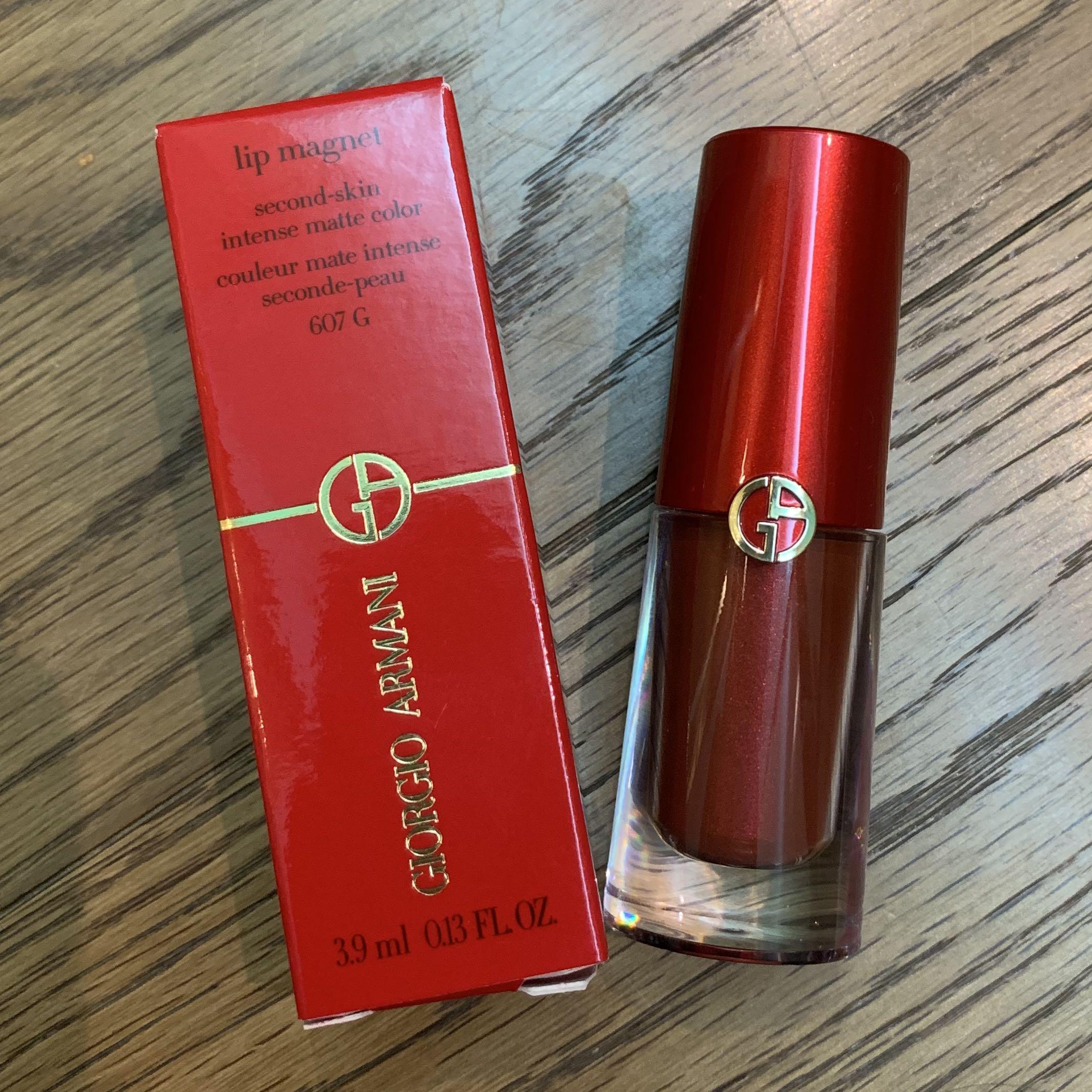 armani lip magnet 607