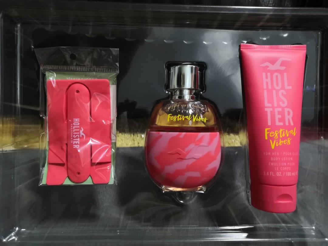 Hollister Festival Vibes - For Her EDP Set, Beauty & Personal Care,  Fragrance & Deodorants on Carousell