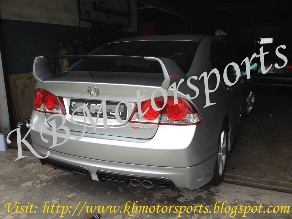 Honda Civic FD Bodykit Set With Spray Color, Car ...