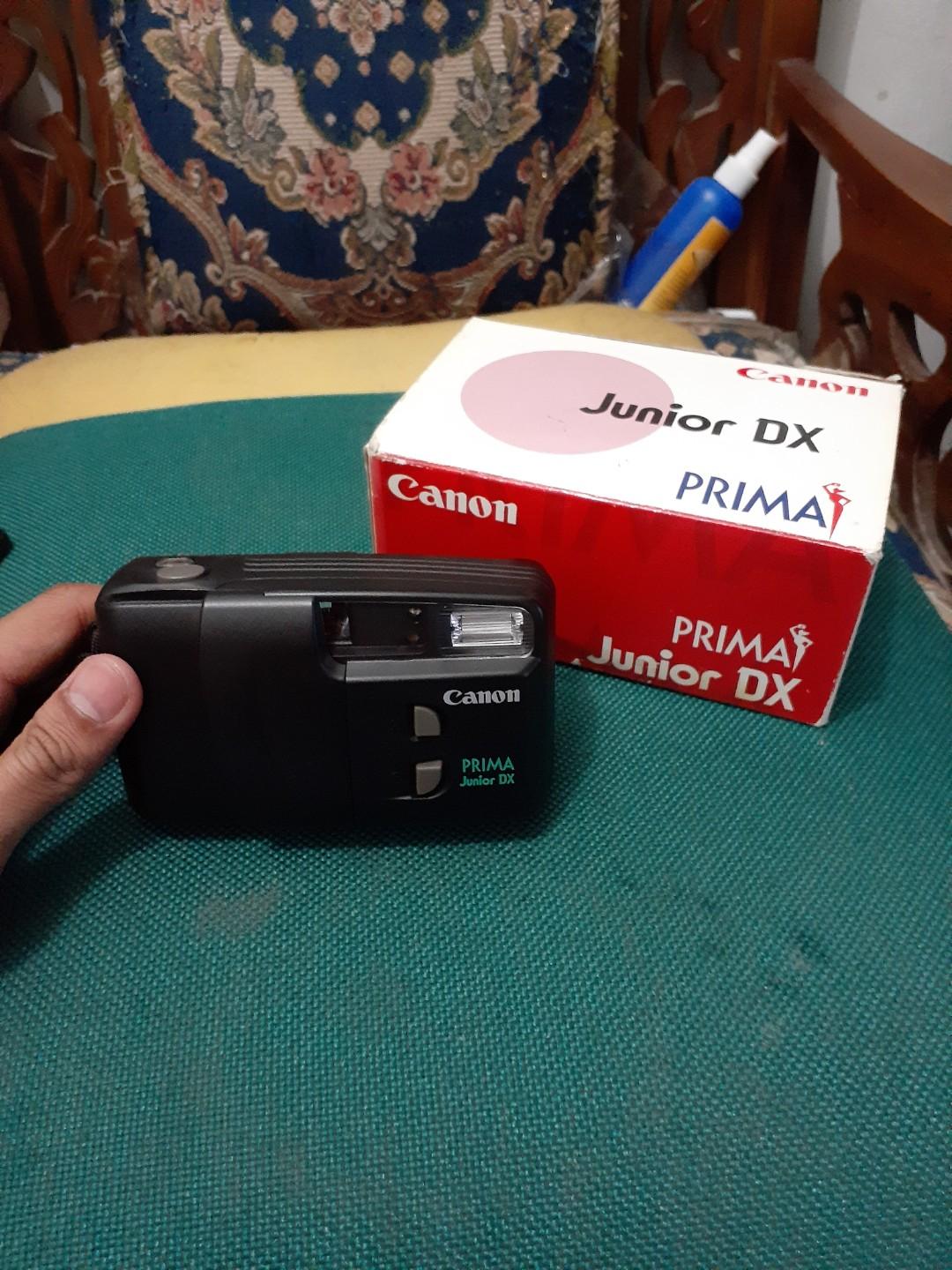 kamera analog canon prima junior prima dx