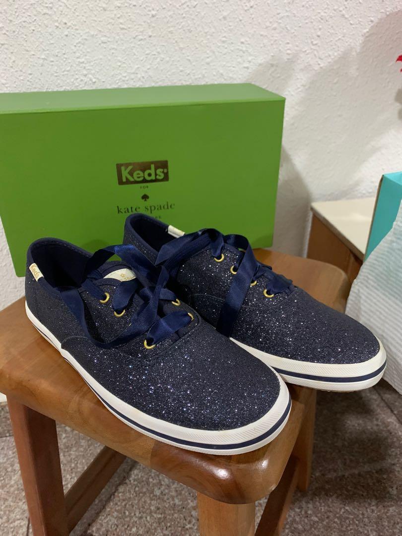 Navy glitter keds 2025