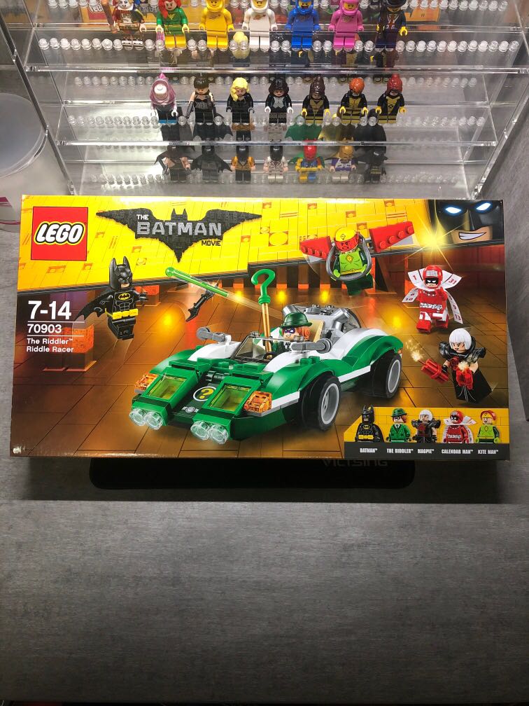 Lego 70903 The Riddler Riddle Racer Batman Movie Magpie Calendar Man Kite  Man, Hobbies & Toys, Toys & Games on Carousell