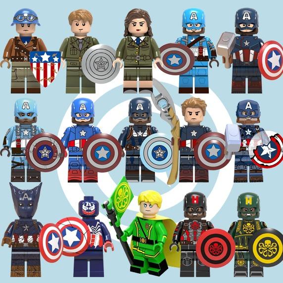 captain america lego toys