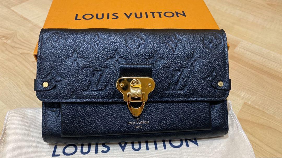 LV Vavin Chain Wallet Beige WOC Leather, Women's Fashion, Bags & Wallets,  Clutches on Carousell