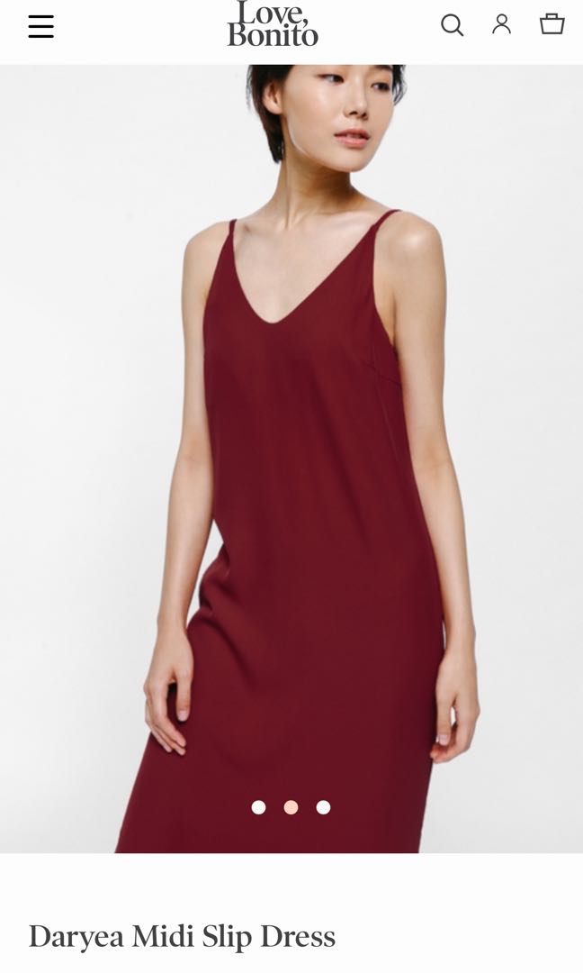 mid slip dress