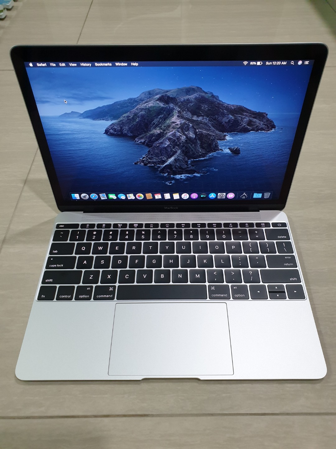 MacBook Retina 12-inch Silver Early 201612インチRetinaOS - ノートPC