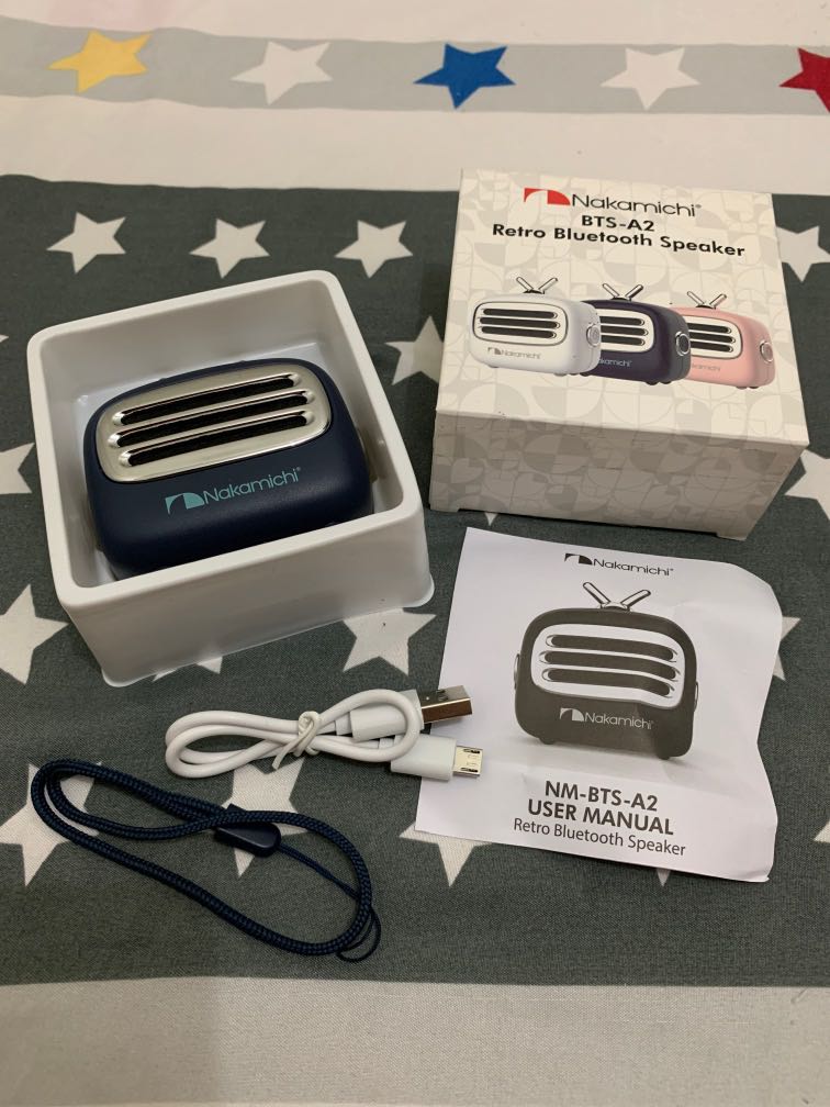 Nakamichi retro bluetooth speaker clearance