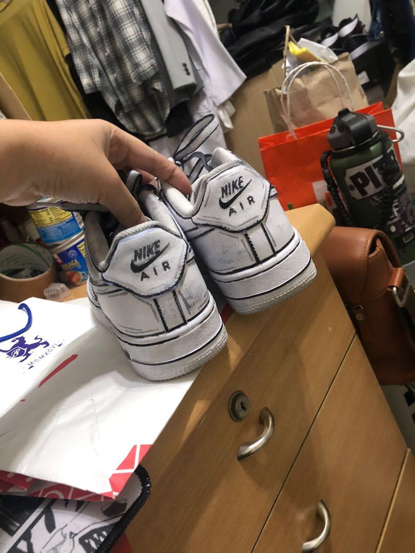 Air force store 1 sharpie custom