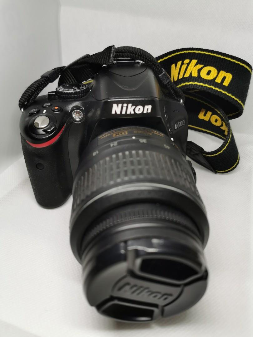 Nikon D5100 + kit lens (Many freebies and PWP!), Photography, Cameras on Carousell
