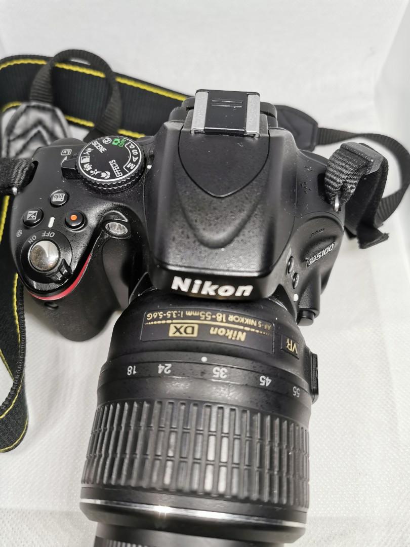 Nikon D5100 + kit lens (Many freebies and PWP!), Photography, Cameras on Carousell