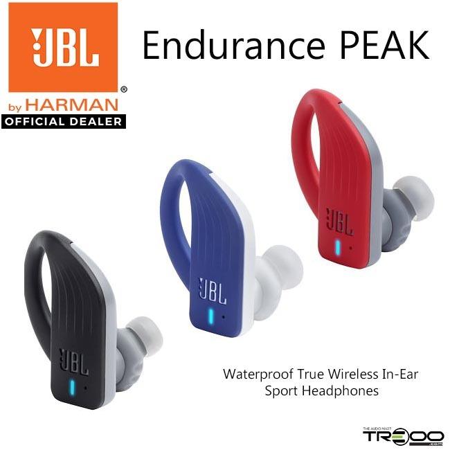Discontinued JBL Endurance PEAK True Wireless Bluetooth In Ear Earphone with Microphone Audio Earphones on Carousell