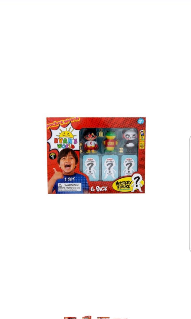 ryan's world 6 pack figures