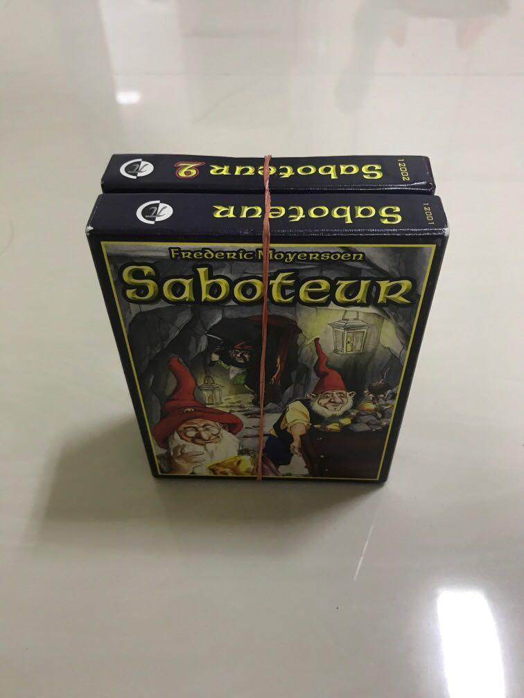 Saboteur 1&2, Hobbies & Toys, Toys & Games on Carousell