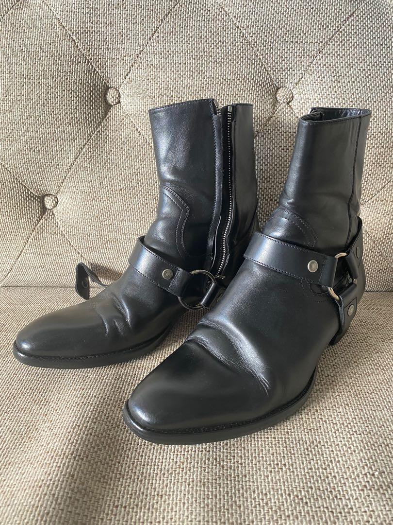 Saint laurent on sale paris wyatt boots