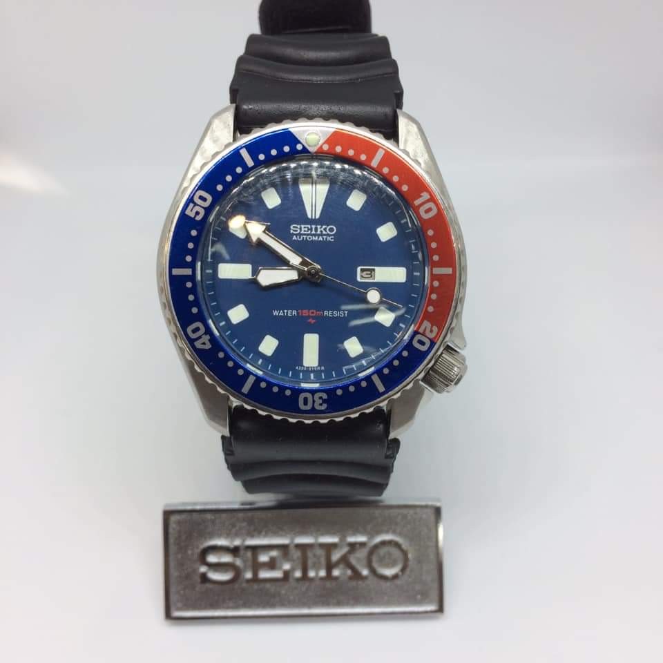 Seiko diver 4205 pepsi mid size, Men's Fashion, Watches & Accessories,  Watches on Carousell