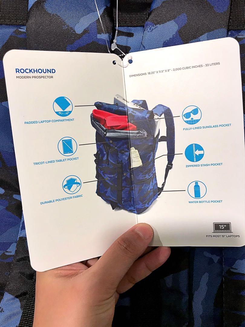rockhound backpack by speck