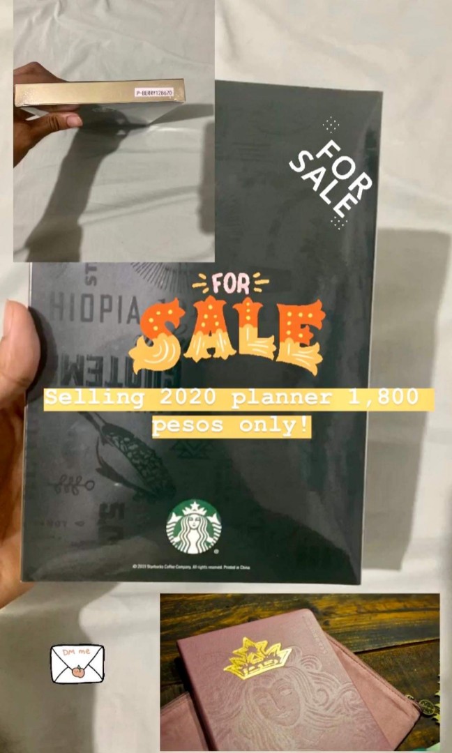 Starbucks Planner 2020, Everything Else, Looking For on Carousell