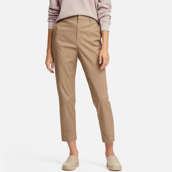Uniqlo brown trousers