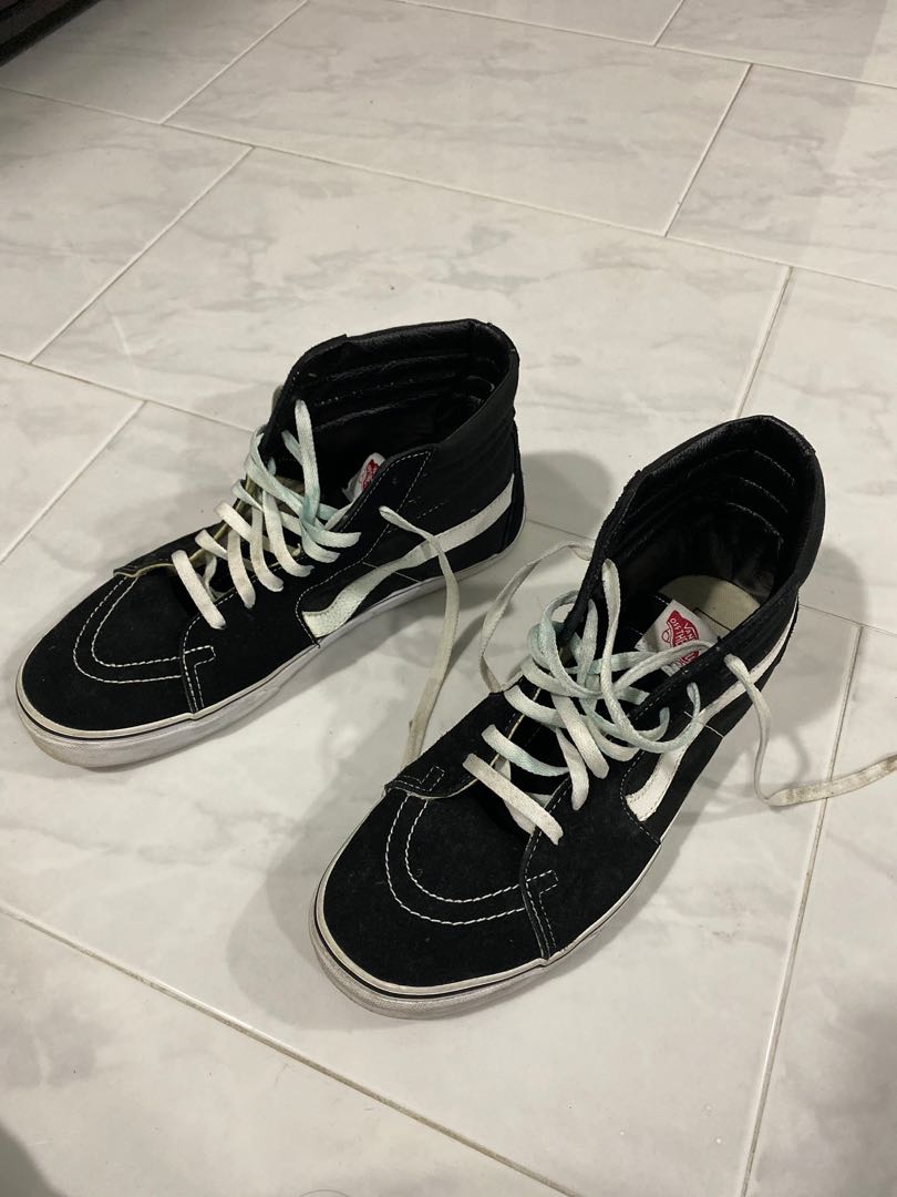 worn out vans shoes