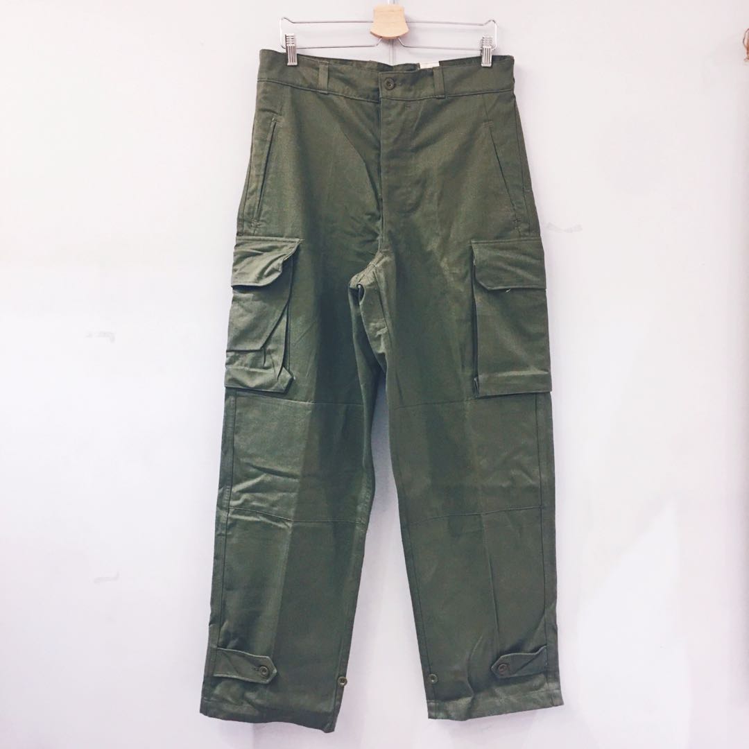 Vintage French army M47 field trousers 古著法軍M47野戰軍褲後期款