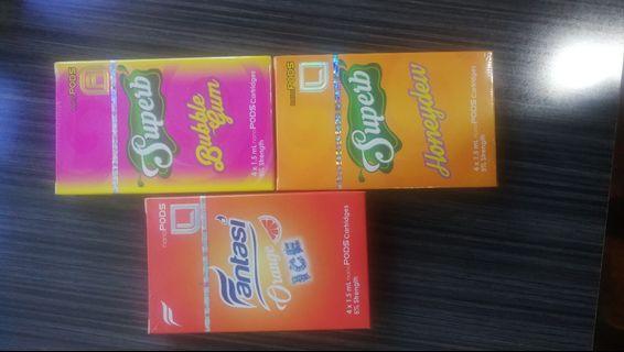 NANOSTIX Flavour (honeydew / Orange ice / bubble gum)