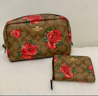 Preloved Coach Wallet and Pouch #awal2020 #cny2020