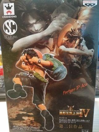 Banpresto figure colosseum Portgas D Ace NOT GOLD