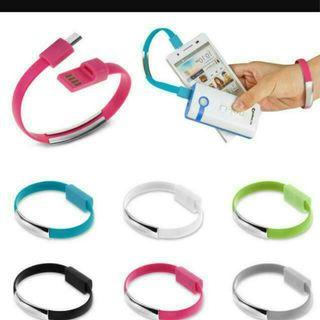 Micro USB Bracelet Cable For Android Smart Phone