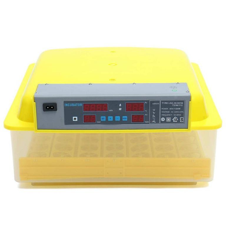 56 Chicken Egg Incubator Hatcher Automatic Hatching Machine, Pet ...