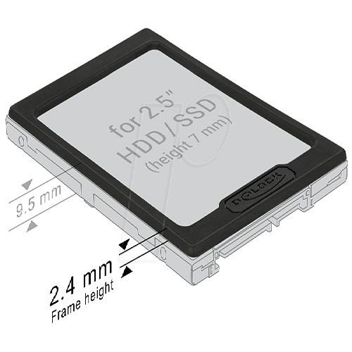 7mm to 9.5mm adapter spacer 2.5in solid state drive SSD