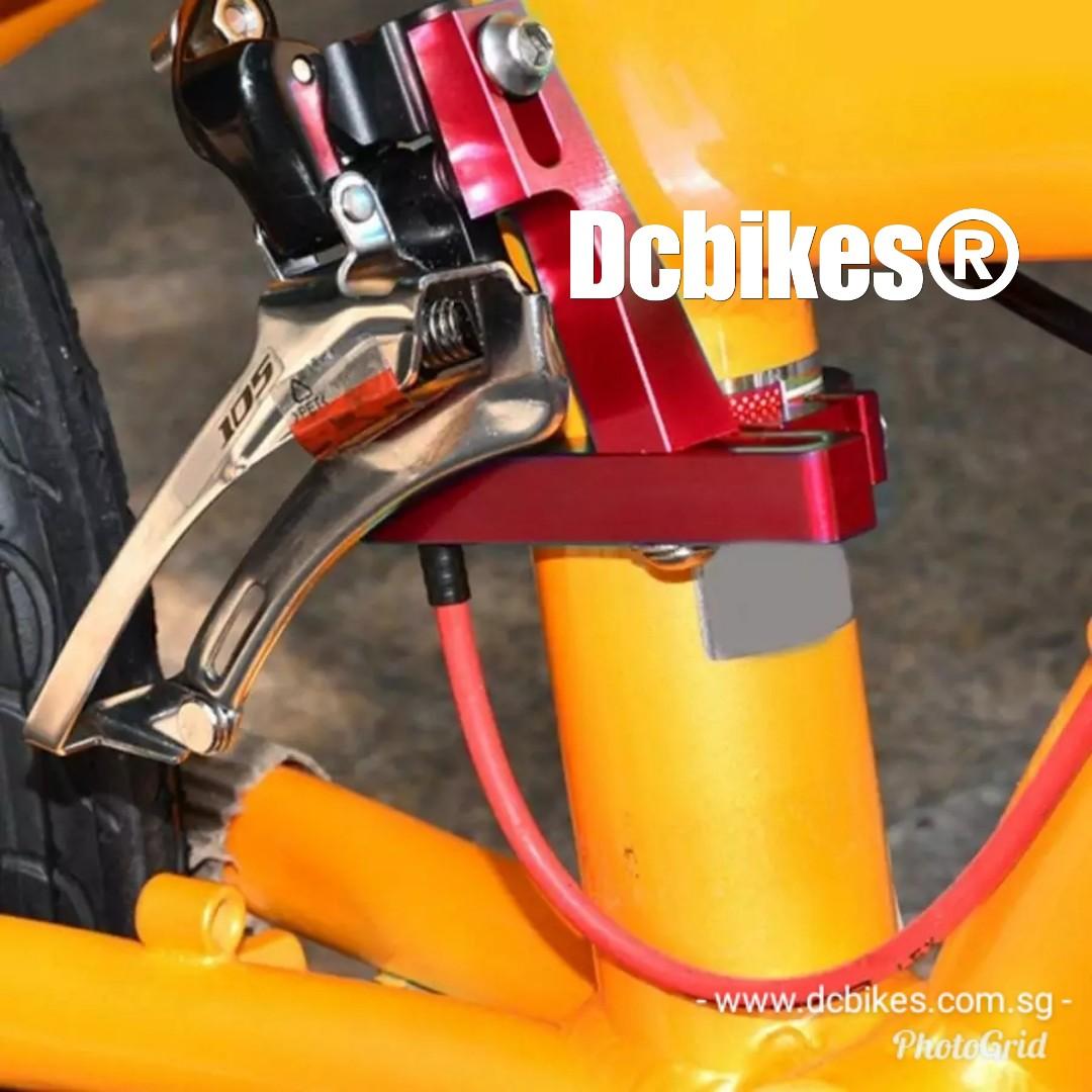 Single front derailleur outlet