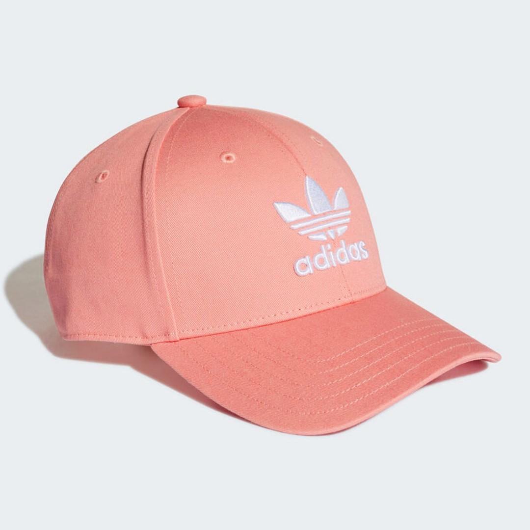 Adidas Trefoil Baseball Cap in Pink 