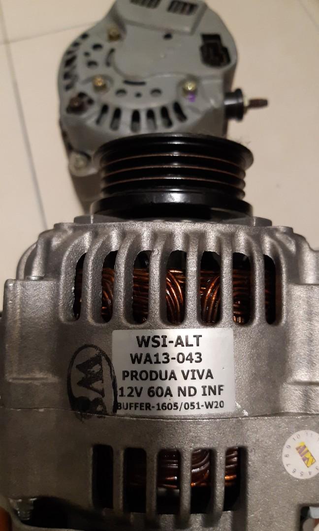 Alternator viva, Auto Accessories on Carousell
