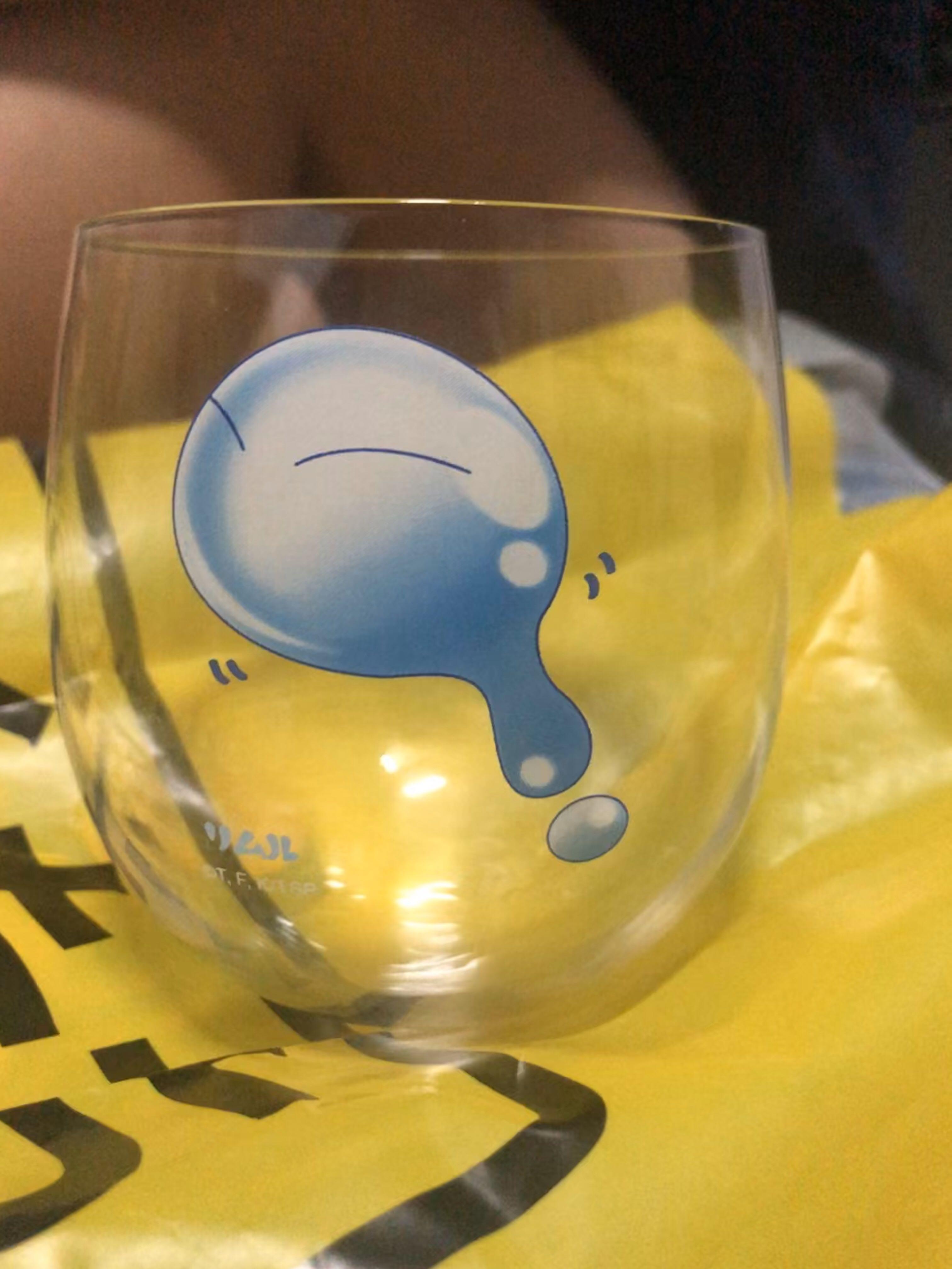 anime glass cup (rimuru tempest), Hobbies & Toys, Memorabilia