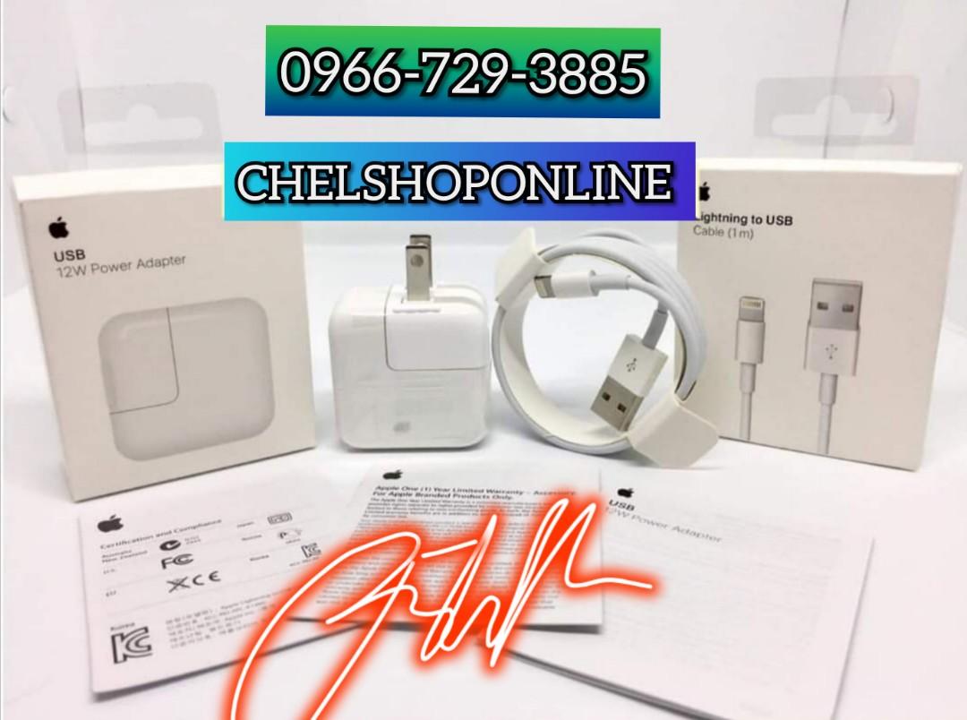 APPLE 12Watts Power Adapter plus Lightning Cable GUARANTEED ORIGINAL Not OEM (Category: Cables & Adaptors) located in Manila. Submitted by chelshoptiqueph (Listing ID 271481328, Image 1). Description: AVAILABLE ONHAND. APPLE ACCESORIES. Apple Fast Charging 12watts Plus Lightning Cable 📌With Cable Marks &Serial Code 📌With 7days Replacement 📌After sales is indeed. 📌With Personal Warranty Guaranteed Original & Brandnew Moneyback if not. Limited 